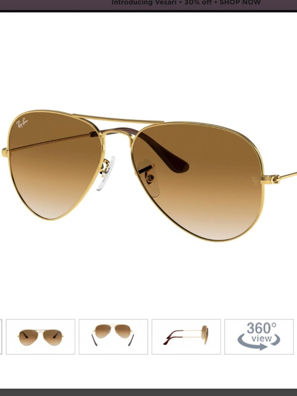 Ray-Ban RB3025 AVIATOR LARGE METAL